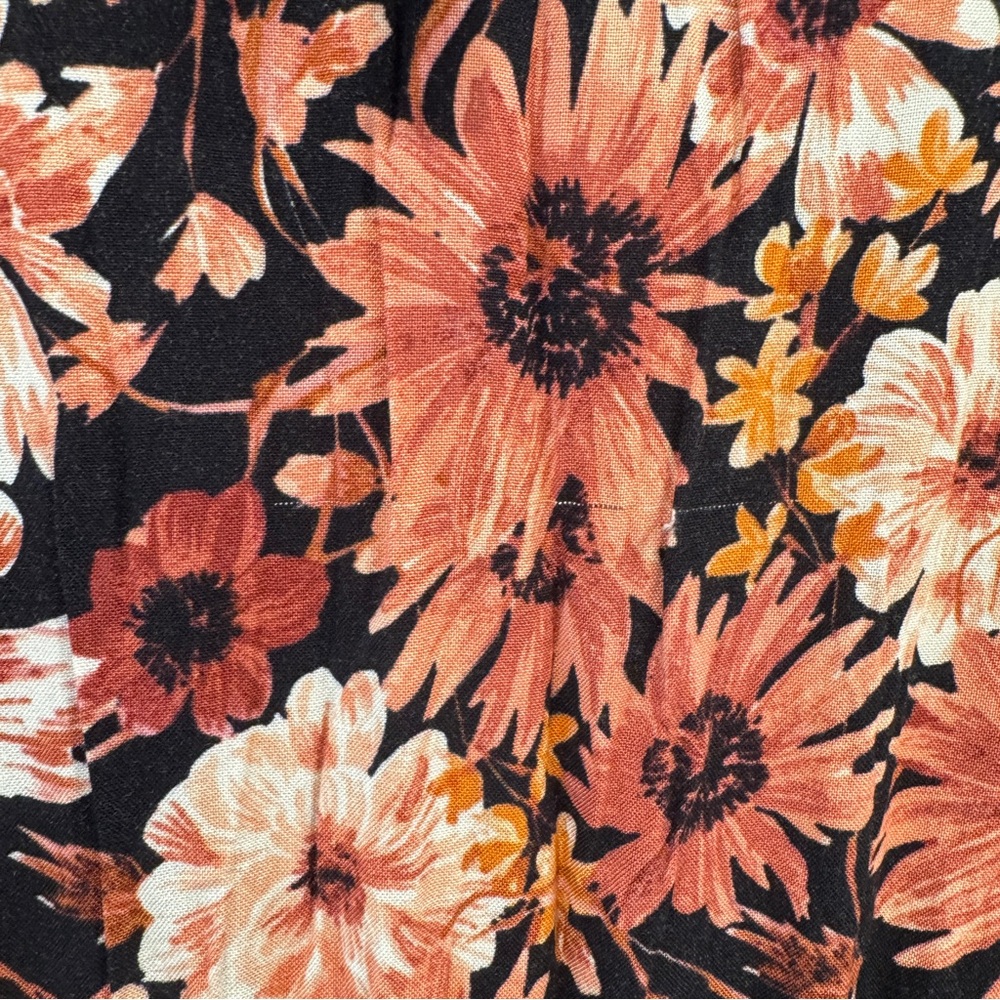Rachel Parcell Floral Tiered Midi Dress Womens 6 Spring Easter Peasant - Picture 11 of 11